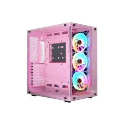 Caja Atx Semitorre Gaming Talius Cronos Orchid Rgb Cristal