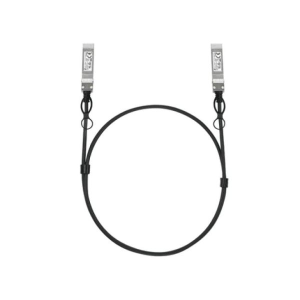 TP-Link Omada SM6220-1M Cable de fibra óptica e InfiniBand SFP28 Negro, Plata