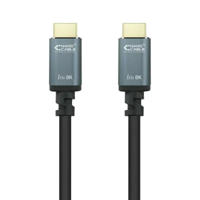 Cable HDMI 2.1 8K Nanocable 10.15.8002/ HDMI Macho - HDMI