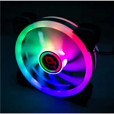 Talius Ventilador Caja Rgb Iris/cronos Spectrum 16led 12cm