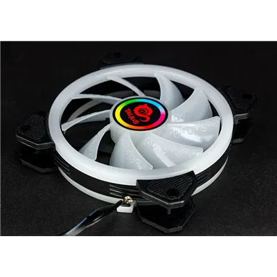 Talius Ventilador Caja Rgb Iris/cronos Spectrum 16led 12cm