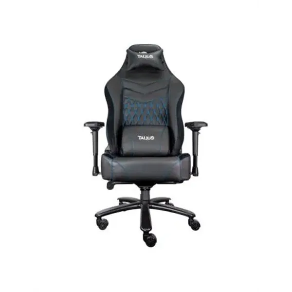 Silla Gamer Talius Mamut Negra/azul 4d, Frog, Base Metal, Ruedas Nylon, Soporta Hasta 170kg