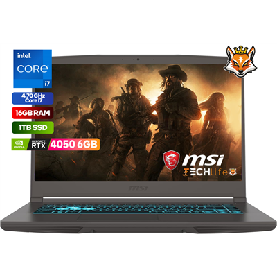 MSI Thin 15 B13VE-2687XES Intel Core i7-13620H 16GB 1TB RTX