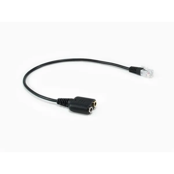 Adaptador Rj9 A 3.5mm Para Conexion De Headsets A Telefono Equip