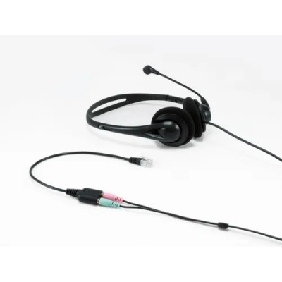 Adaptador Rj9 A 3.5mm Para Conexion De Headsets A Telefono Equip