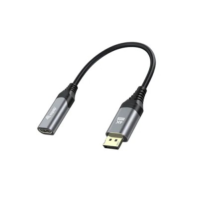 Cable Adaptador Displayport 1.2 A Hdmi Hembra 4k 0,15cm Equip