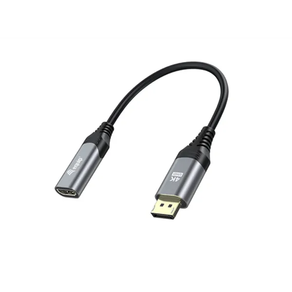 Cable Adaptador Displayport 1.2 A Hdmi Hembra 4k 0,15cm Equip