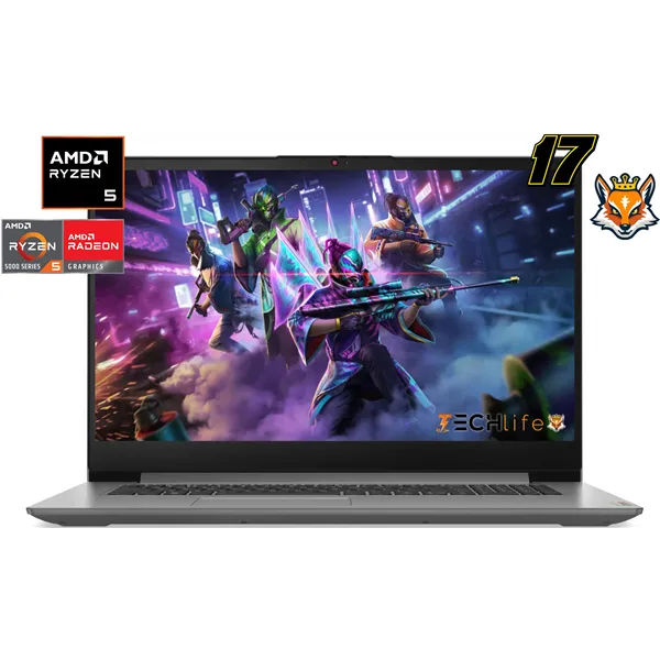 Lenovo IdeaPad 3 17ABA7 - AMD Ryzen 5 5625u 8GB 512GB 17.3"FHD IPS W11 Arctic Grey