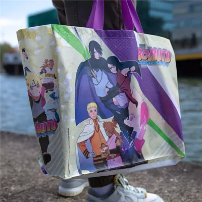 Shopping Bag Konix Boruto Reutilizable