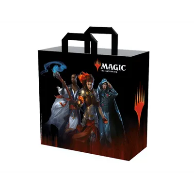 Shopping Bag Konix Magic Black Reutilizable