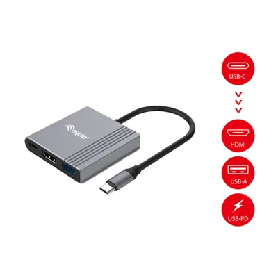 Docking Usb-c Equip 133488 A 1xhdmi 4k Usb-a Usb-c Pd 100w