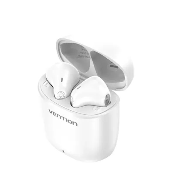 Auriculares Bluetooth Vention NBGW0 con estuche de carga/ Autonomía 7h/ Blancos