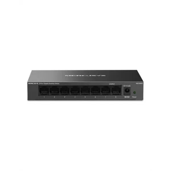 Switch No Gestionable Mercusys Ms108gs 8p 10/100/1000 Ethernet Mini Desktop Carcasa Metalica