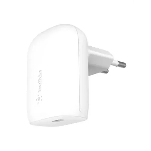 Cargador De Pared Belkin Wca005vfwh Boost Charge Usb-c 30w Color Blanco