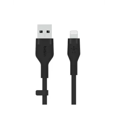 Cable Belkin Caa008bt1mbk Usb-a A Lightning Silicona Clip 1m