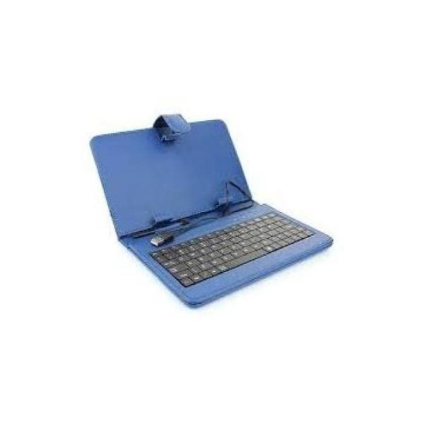 Funda Mas Teclado Lifeview 7" Mini Usb To Mini Usb Con Soporte Regulable Color Azul