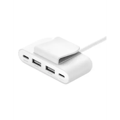 Hub Belkin Buz001bt2mwhb7 Extensor 4 Puertos 2 Usb-c 2 Usb-a