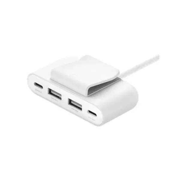 Hub Belkin Buz001bt2mwhb7 Extensor 4 Puertos 2 Usb-c 2 Usb-a Cable 2m Blanco