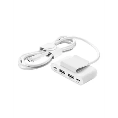 Hub Belkin Buz001bt2mwhb7 Extensor 4 Puertos 2 Usb-c 2 Usb-a