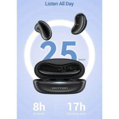 Auriculares Bluetooth Vention Tiny T11 NBJW0 con estuche de