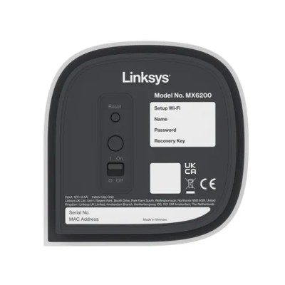 Punto De Acceso Interior Mesh Wifi 6e Linksys Mx6202-ke Velop