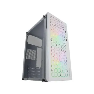 Caja Microatx Gaming Mars Gaming Mc-core White Frontal