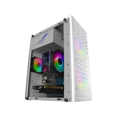 Caja Microatx Gaming Mars Gaming Mc-core White Frontal