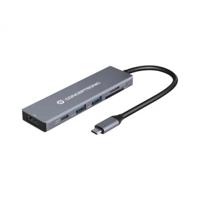 Docking Usb-c Conceptronic Donn23g 1xhdmi 4k 2xusb-a 3.0