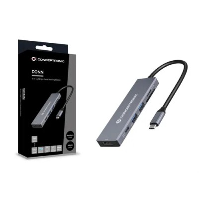 Docking Usb-c Conceptronic Donn23g 1xhdmi 4k 2xusb-a 3.0