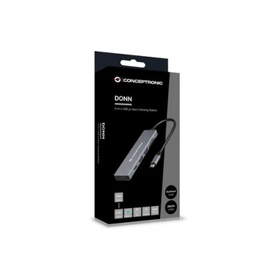 Docking Usb-c Conceptronic Donn23g 1xhdmi 4k 2xusb-a 3.0