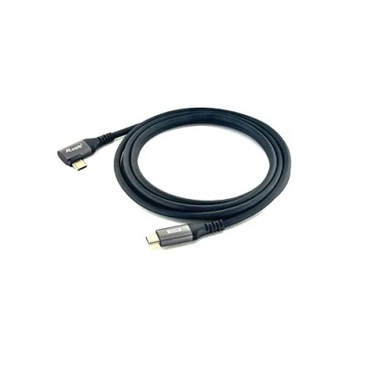 Cable Usb-c Macho - Usb-c Macho Acodado 90º 2 Metro Equip 5a