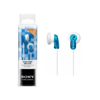 Auricular Intrauditivo Sony Mdr-e9lp Azul 3.5 Mm Cable 1.2m