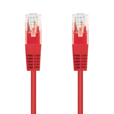 Cable de Red RJ45 UTP Nanocable 10.20.0400-L25-R Cat.6/ 25cm/
