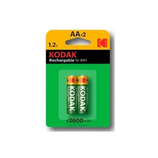 Pila Recargable Kodak Nimh Aa Lr6 2600mah Blister 2 Unidades 1.2v (ecotasas Incluidas) 30955080