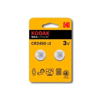 Pila Kodak Boton Litio Cr1616 3v Blister 2 Unidades (ecotasa