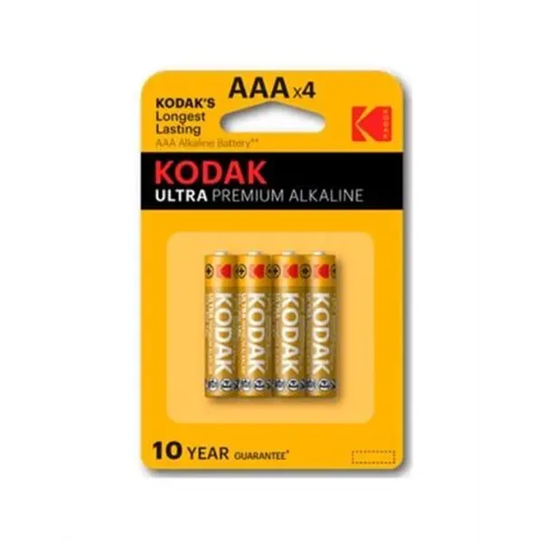 Pila Kodak Ultra Premium Alcalina Lr3 Aaa Blister 4 Unidades 1200 Mah 1.5v (ecotasas Incluidas)