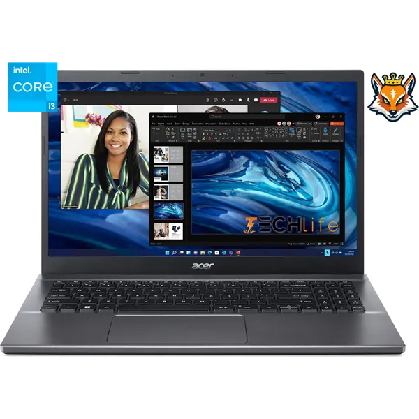 Acer Extensa 15 | EX215-55-37QA Intel Core i3-1215u 8GB 256GB SSD 15.6" W11 Gris Acero