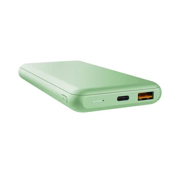 Powerbank Universal Trust 25033 Redoh 10000mah Color Verde 18w Carga Rapida 2xusb-c 1xusb-a