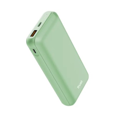 Powerbank Universal Trust 25035 Redoh 20000mah Color Verde 18w