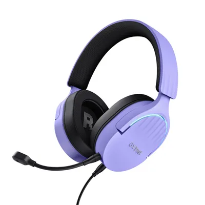 Headset Trust Gaming Gxt 490 Morado Fayzo 25303 Usb 7.1