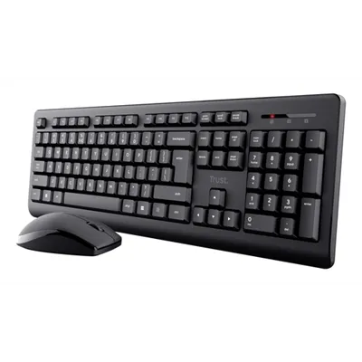 Pack Teclado Y Mouse Wireless Trust Primo Receptor Usb 25433