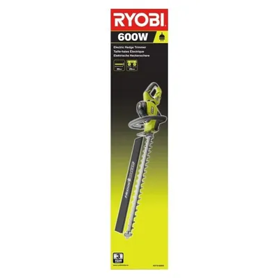 Cortasetos Eléctrico Ryobi RHT6160RS/ 600W/ Longitud Cuchilla