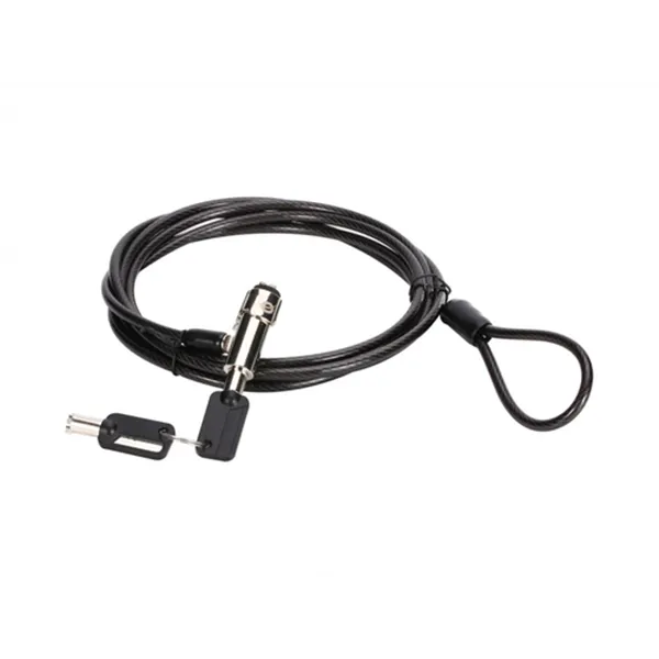 Cable De Seguridad Conceptronic Custodio02bn Nano Por Llave 1.8m