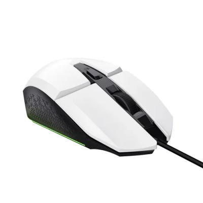 Mouse Trust Gaming Rgb Gxt 109w Felox 25066 Color Blanco