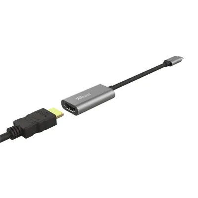 Adaptador Trust 23774 Usb-c A Hdmi Hembra Uhd 4k Audio