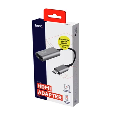 Adaptador Trust 23774 Usb-c A Hdmi Hembra Uhd 4k Audio