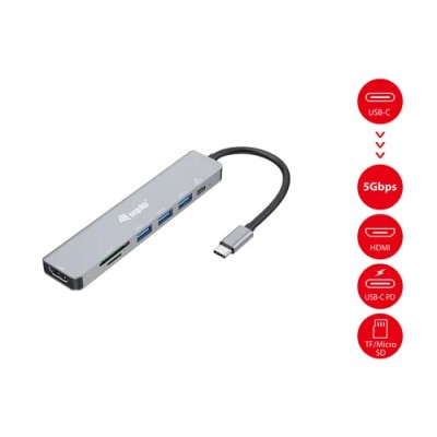 Docking Usb-c Equip 133494 A 1xhdmi 4k 3xusb-a 3.2 5gbps