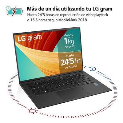 Portátil LG Gram 14Z90R-V.AP55B Intel Core i5-1340P/ 16GB/