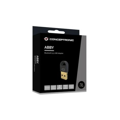 Adaptador Bluetooth Conceptronic Abby016b Usb Bluetooth 5.3 20m