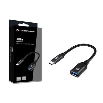 Adaptador Usb-c Conceptronic Abby18b A 1xusb-a 3.2 10 Gbps